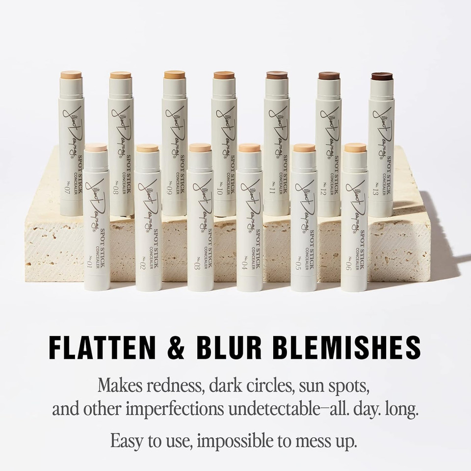 Jillian Dempsey Spot Stick Concealer | Easy Blending Matte Concealer For Blemishes & Uneven Skin Tones | Shade No. 06: Light-Medium With Yellow Undertonesno. 06