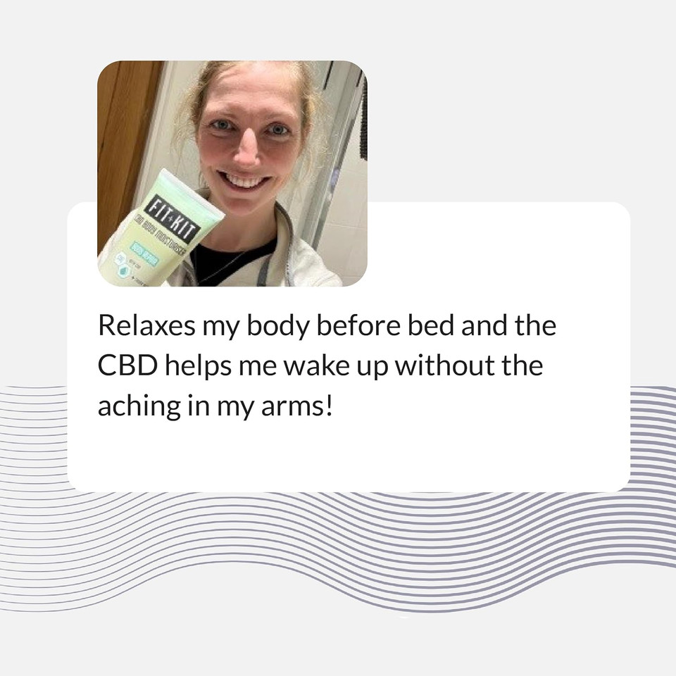 FitKit Post Exercise Body Moisturiser - Post Workout Body Lotion for Men and Women - Skincare to Help Muscle Pain Relief, Tissue Repair, Sauna Oils to Aid Relaxation & Sleep - Body Repair, 200ml