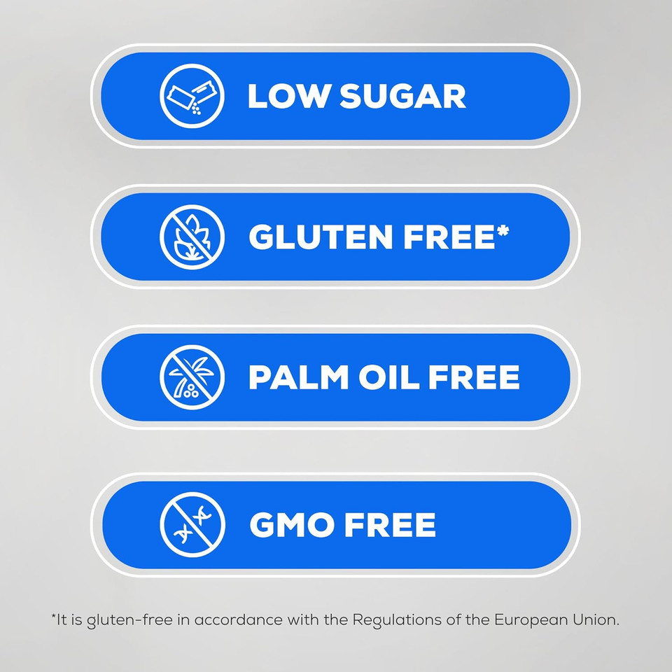 BioTechUSA 100% Pure Whey | Protein Powder with BCAA and Glutamine | Gluten-Free, Palm Oil Free | 21g Protein per Serving, 454 g, Salted Caramel