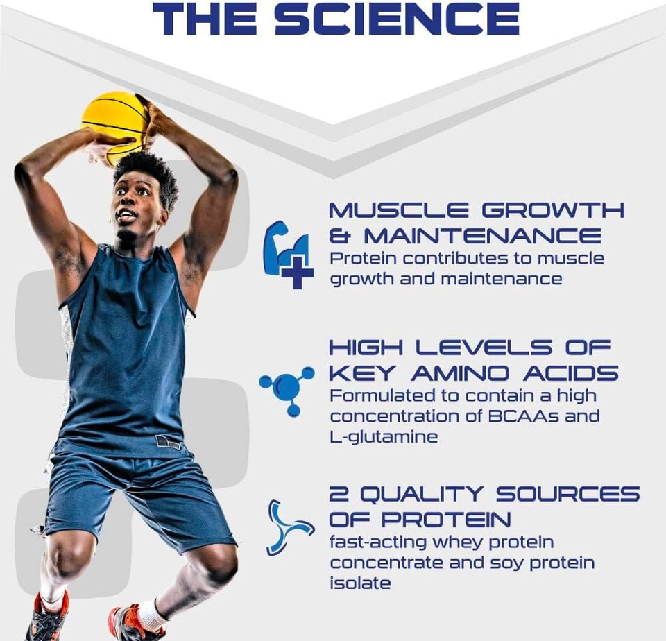 SCI-MX Total Protein - Dual Concentrate & Isolate Powder - Lean Muscle Development - Chocolate  No Added Sugar  4.2g BCAAs  900g