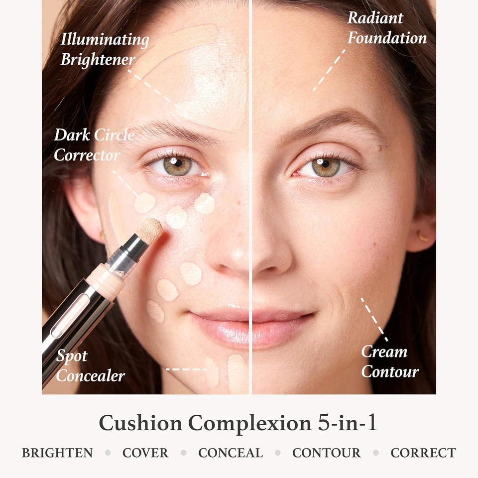Julep Cushion Complexion Concealer & Corrector Stick - 250 Shell- Infused With Turmeric & Hyaluronic Acid - Medium Coverage - Natural Finish250 Shell