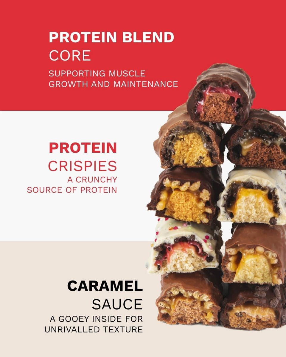 PhD Nutrition Smart Protein Bar Low Calorie, Nutritional Protein Bars/Protein Snacks, High Protein Low Sugar, Chocolate Mocha Flavour, 20g of Protein, 64g Bar (12 Pack)