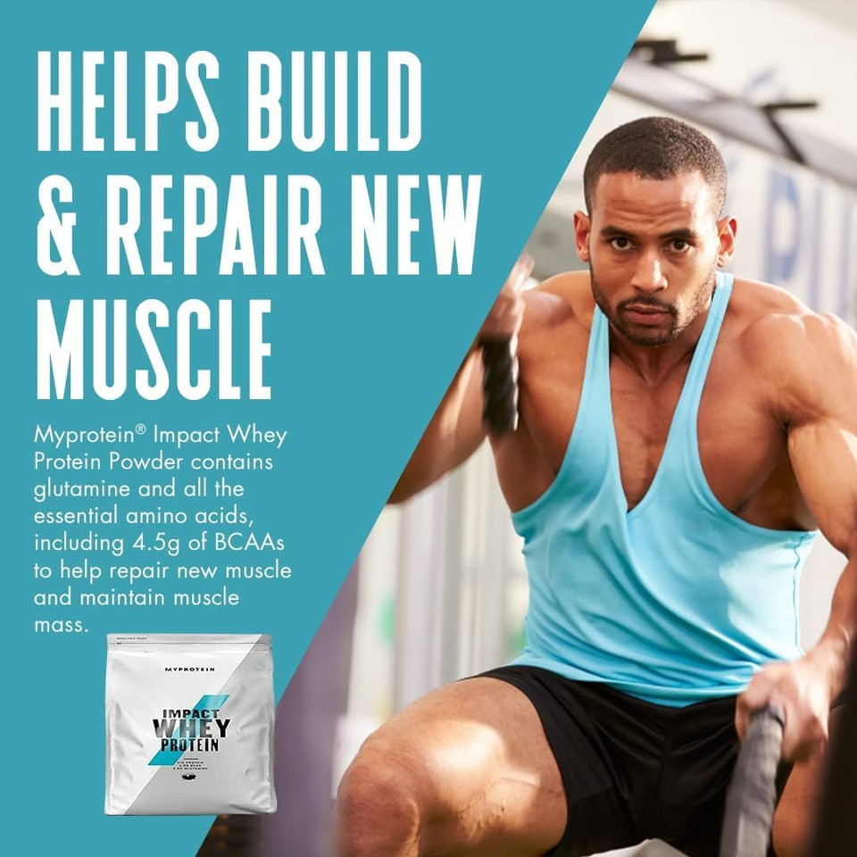 MyProtein Impact Whey Protein Powder  White Chocolate Flavour  500g, 23g of Protein per Serving, Supports Muscle Building, Recovery & Lean Muscle Maintenance - 20 Servings