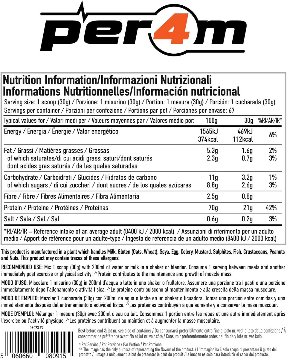 Per4m Protein Whey Powder | 30 Servings of High Protein Shake with Amino Acids | for Optimal Nutrition When Training | Low Sugar Gym Supplements (Minty Chocolate, 900g) Per4m Protein Whey Powder | 30 Servings of High Protein Shake with Amino Acids | for Optimal Nutrition When Training | Low Sugar Gym Supplements (Minty Chocolate, 900g)