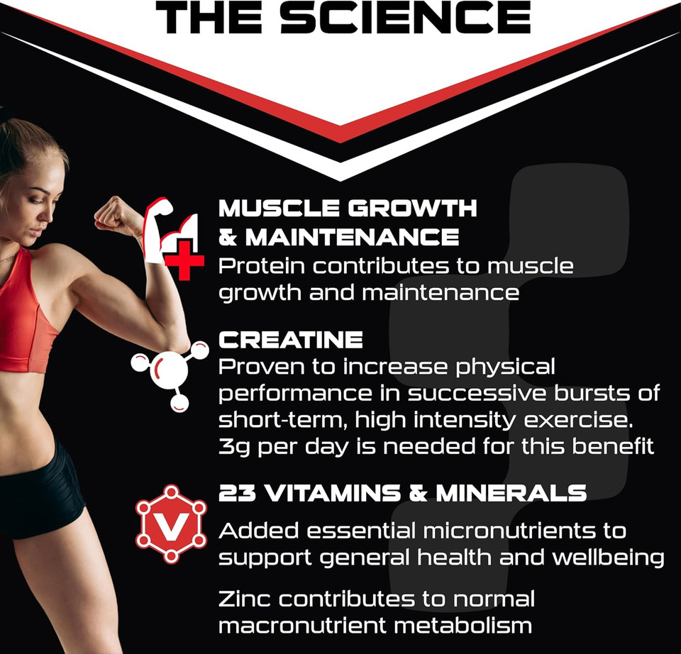 SCI-MX Ultra Mass XL Super-Premium Hardcore Mass & Weight Gaining Formula With A Full Spectrum Of BCAA, Vitamins and Minerals 4KG - Strawberry Flavour - 13 Servings