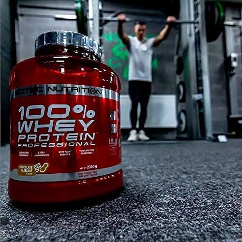 Scitec Nutrition 100% Whey Protein Professional with Extra Key aminos and Digestive enzymes, 920 g, Caramel