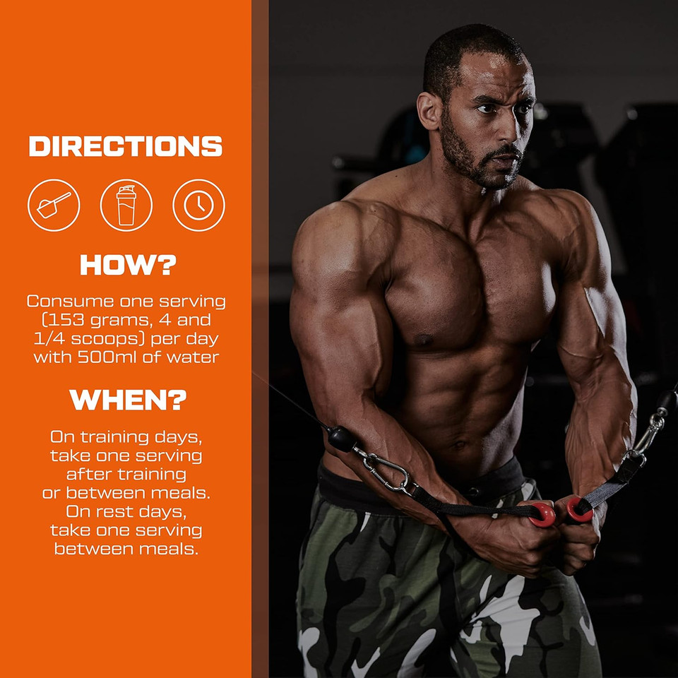 Scitec Nutrition Jumbo Hardcore, High Protein Weight Gainer with Amino Select Matrix, Superfoods, Creatine and with 7 carbohydrates, Gluten-Free and Lactose-Free, 1530 g, Brittle White Chocolate