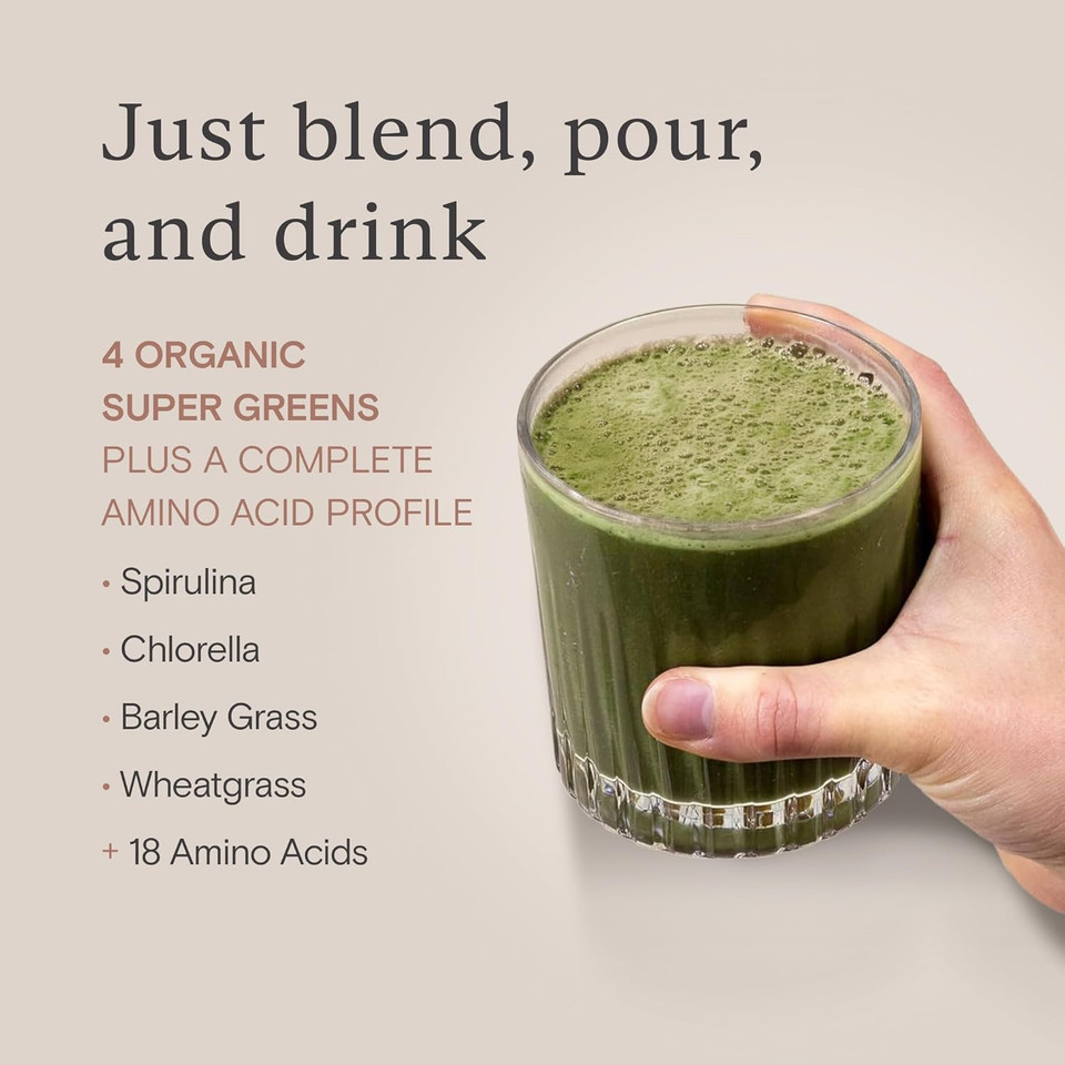 WILD NUTRITION Food-Grown® Vegan Protein Powder Super Food Blend | Organic Ingredients No Synthetics | Pea Protein, Sprirulina, Reishi, Chaga, Wheatgrass & More | Gluten Free WILD NUTRITION Food-Grown® Vegan Protein Powder Super Food Blend | Organic Ingredients No Synthetics | Pea Protein, Sprirulina, Reishi, Chaga, Wheatgrass & More | Gluten Free