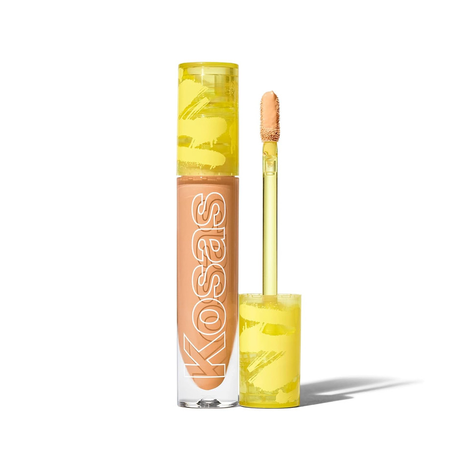 Kosas Revealer Concealer - Medium Coverage Makeup With Hyaluronic Acid, Conceals Dark Circles Under Eyes, Dark Spots And Blemishes + Brightens, Hydrates And Calms The Skin (Tone 6.8)Tone 6.80.20 Ounce (Pack Of 1)