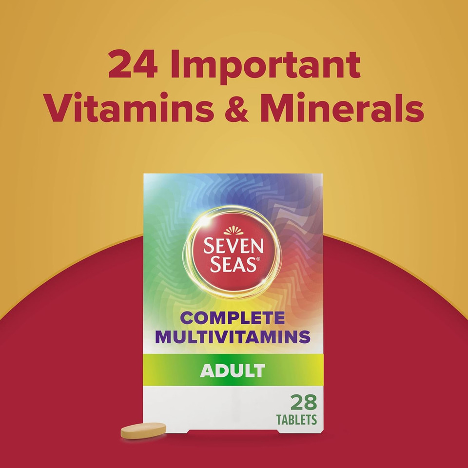 Seven Seas Complete Multivitamins Adult Tablets, 28 Count