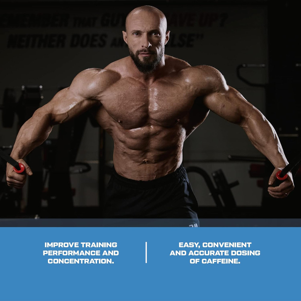 Scitec Nutrition Caffeine, Caffeine anhydrous containing Food Supplement Capsules, 100 Capsules