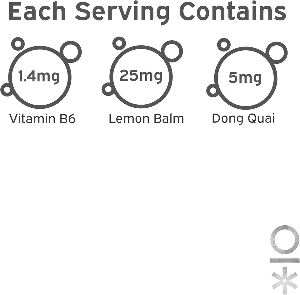 Nutriburst - FemBalance Hormone Balance for Women - Vitamin B6, Lemon Balm + Dong Quai - Regulate Hormones, Support Nervous System + Reduce Tiredness - 60 Gummies 1 Month Supply - Suitable for Vegans