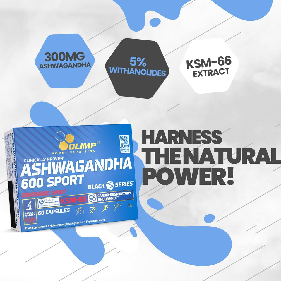 OLIMP SPORT NUTRITION Ashwagandha 600 Sport Supplement Capsules