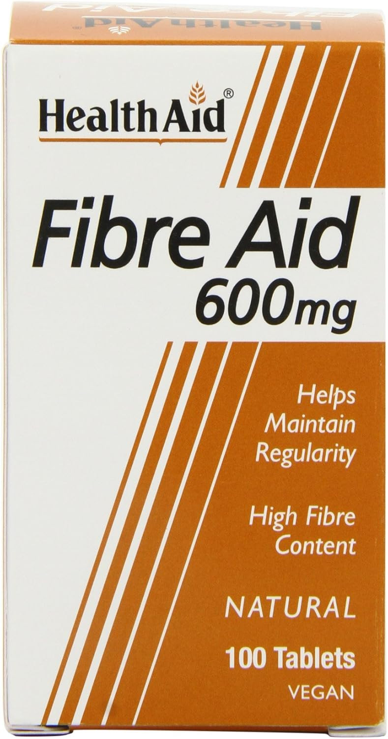 HealthAid Fibre Aid 600mg - 100 Tablets