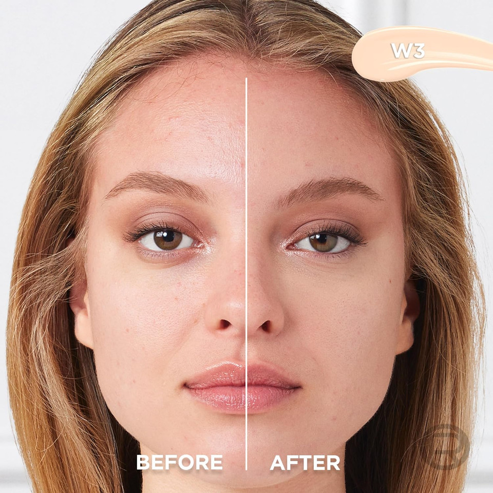 Lã¢ÂOrã£Â©Al Paris True Match Radiant Serum Concealer, Brightening Under Eye Concealer Make Up With 1.5% Hyaluronic Acid And Caffeine, W3, 0.33 Ozw3