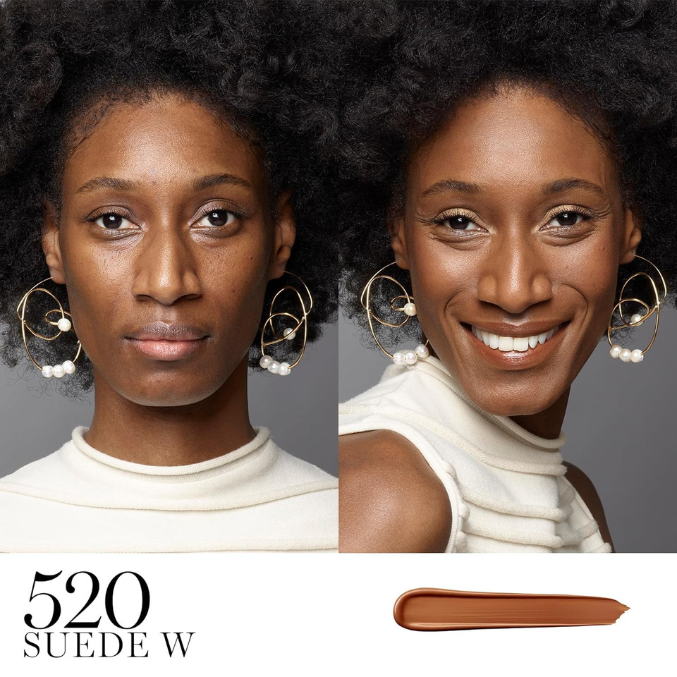 Lancã£Â´Me Teint Idole Ultra Wear All Over Full Coverage Concealer - Natural Matte Finish & Lightweight Under Eye Concealer - Up To 24H Wear520 Suede W: Deep Skin With Warm Undertones