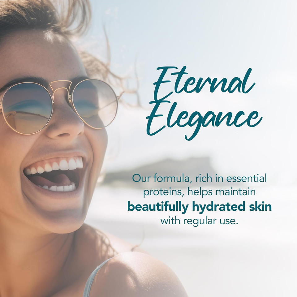 Zipvit Marine Collagen 1200mg Tablets with Hyaluronic Acid, Vitamin C, and Zinc. High Strength Type 1 Collagen for Men and Women, Supports Hair, Skin, and Nails, 60 Tablets, 1 Month Supply