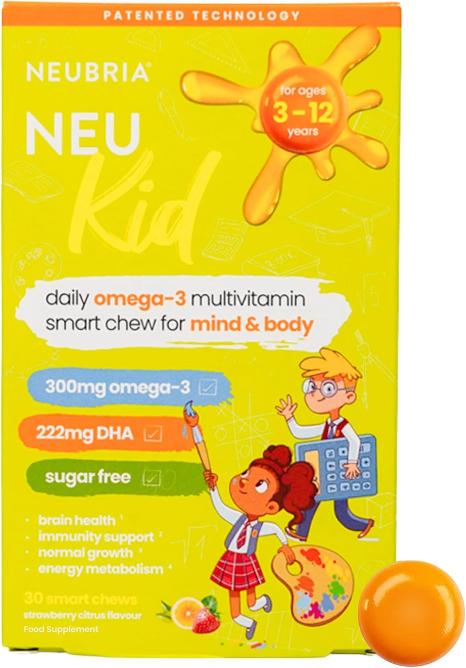 NEUBRIA NEU Mum Prenatal Vitamins with Folic Acid & Omega-3 - Pregnancy, Postnatal, Breastfeeding Support with DHA, Vitamin D3 & Iron - Prenatal Multivitamin for Women & Baby - 30 Softgels NEUBRIA NEU Mum Prenatal Vitamins with Folic Acid & Omega-3 - Pregnancy, Postnatal, Breastfeeding Support with DHA, Vitamin D3 & Iron - Prenatal Multivitamin for Women & Baby - 30 Softgels