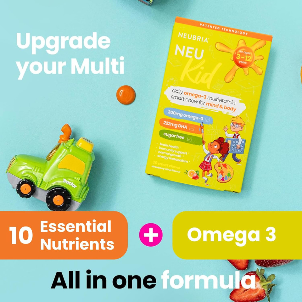 NEUBRIA NEU Mum Prenatal Vitamins with Folic Acid & Omega-3 - Pregnancy, Postnatal, Breastfeeding Support with DHA, Vitamin D3 & Iron - Prenatal Multivitamin for Women & Baby - 30 Softgels NEUBRIA NEU Mum Prenatal Vitamins with Folic Acid & Omega-3 - Pregnancy, Postnatal, Breastfeeding Support with DHA, Vitamin D3 & Iron - Prenatal Multivitamin for Women & Baby - 30 Softgels