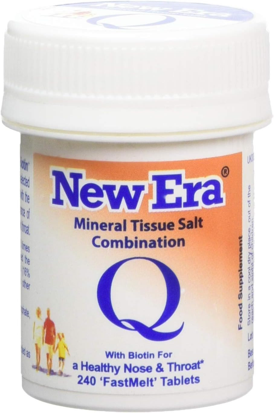 New Era Mineral Cell Salt Combination Q for Catarrh & Sinus Disorders 240 Tablet