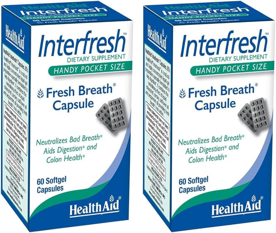 HealthAid Interfresh 60 Capsules (Pack of 2)
