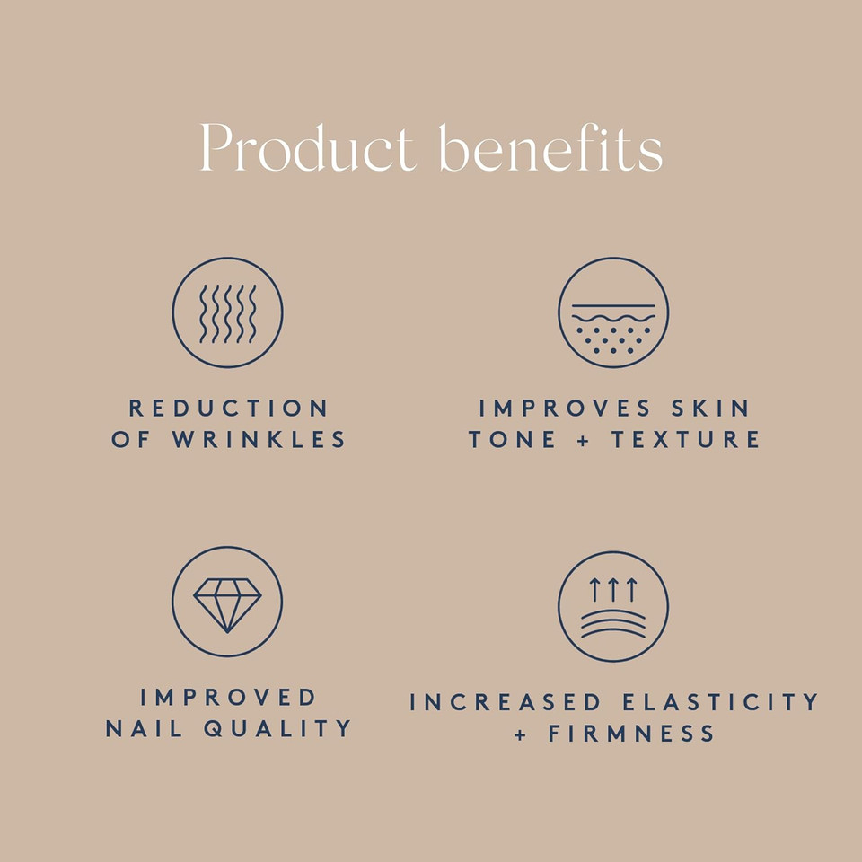 Dose & Co Collagen Creamer in Caramel Flavour - 340g Powder Supplement