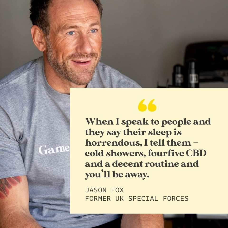 fourfive CBD Oil 1000mg (High Strength) with Vitamin D3, Peppermint, Muscle & Sleep Aid, Natural & Vegan Friendly - 30ml