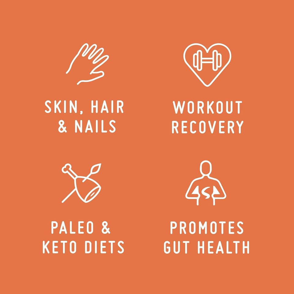 Ossa Bovine Gelatin Powder  100% Natural, Pasture-Raised Beef Gelatine | Unflavoured Protein Powder with Collagen & Amino Acids | Keto, Paleo & Gut Health Support | 400g