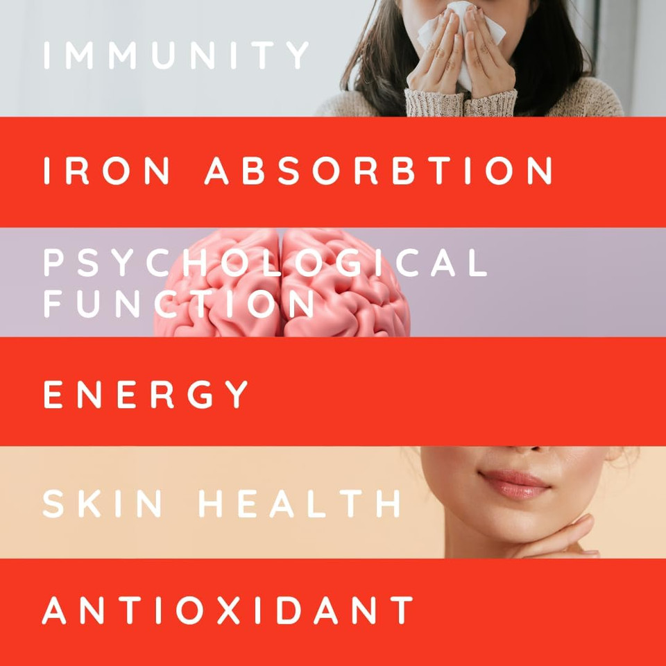 WELL ACTUALLY Liposomal Vitamin C 1000mg Sachets - High Strength Liquid Liposomal Vitamin C Supplement - Supports Immunity, Skin, Brain, Joints, Energy - Vegan, Orange Twist (30 Sachets)