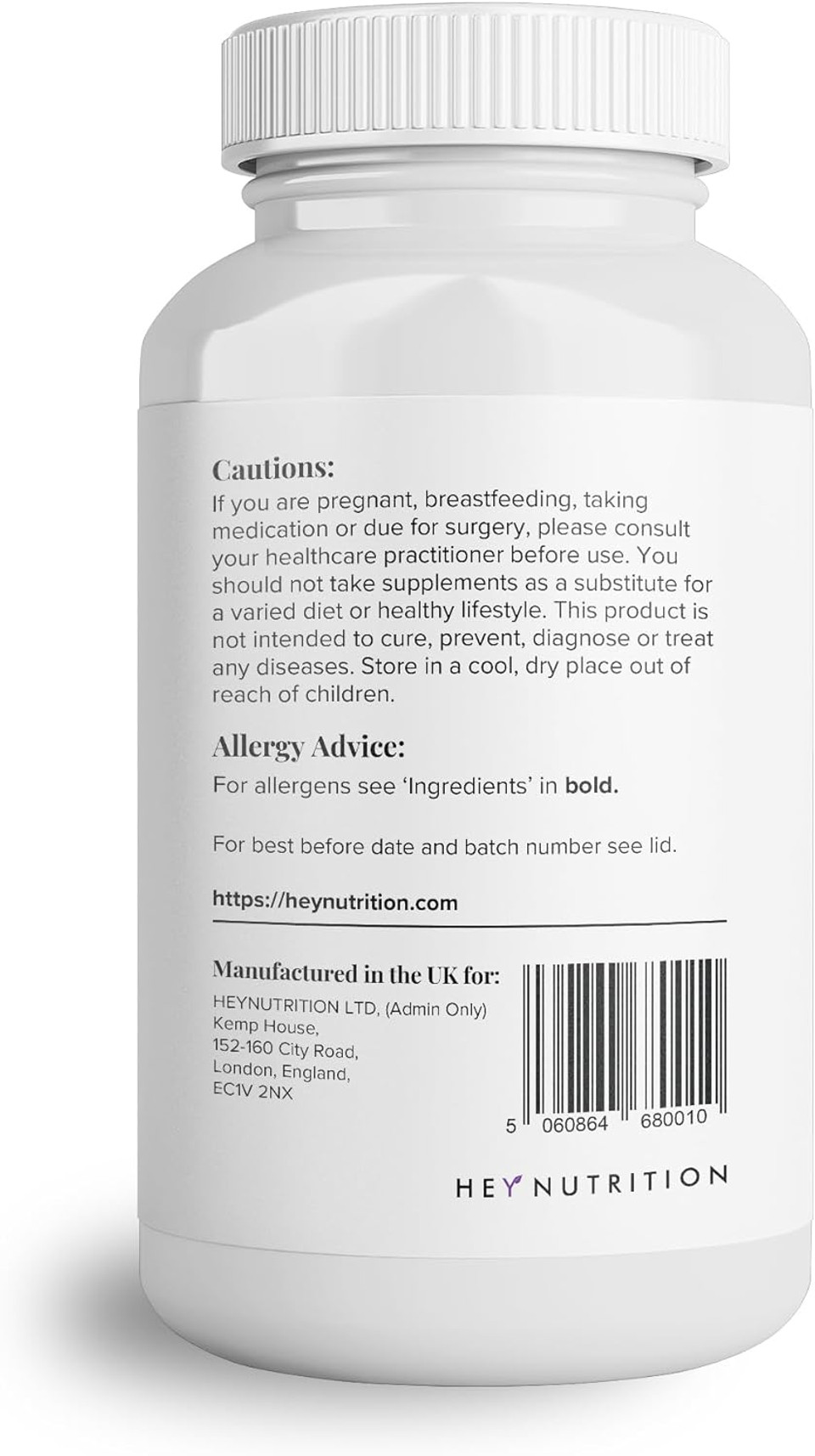 Hey Nutrition Collagen Complex Hyaluronic Acid & Sea Kelp Vitamin E, C, Biotin - Healthy Nails, Skin, Hair Joints Metabolism - Type 1 Marine Supplement - Non GMO, 60 Capsules Hey Nutrition Collagen Complex Hyaluronic Acid & Sea Kelp Vitamin E, C, Biotin - Healthy Nails, Skin, Hair Joints Metabolism - Type 1 Marine Supplement - Non GMO, 60 Capsules