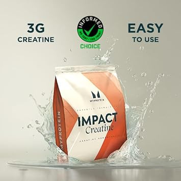 MyProtein Impact Creatine Monohydrate Powder  Unflavoured, 100g  3g per Serving for Improved Performance, 5-Star Rated, Scientifically Proven for High-Intensity Exercise