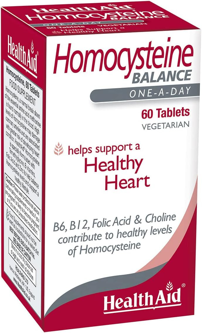 HealthAid Homocysteine - 60 Tablets