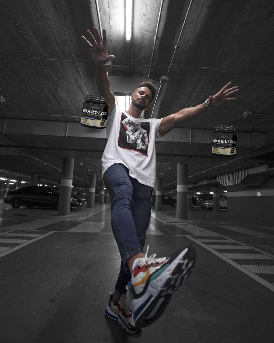 BioTechUSA Bcaa 8:1:1 Zero, Blue Raspberry, 250 g