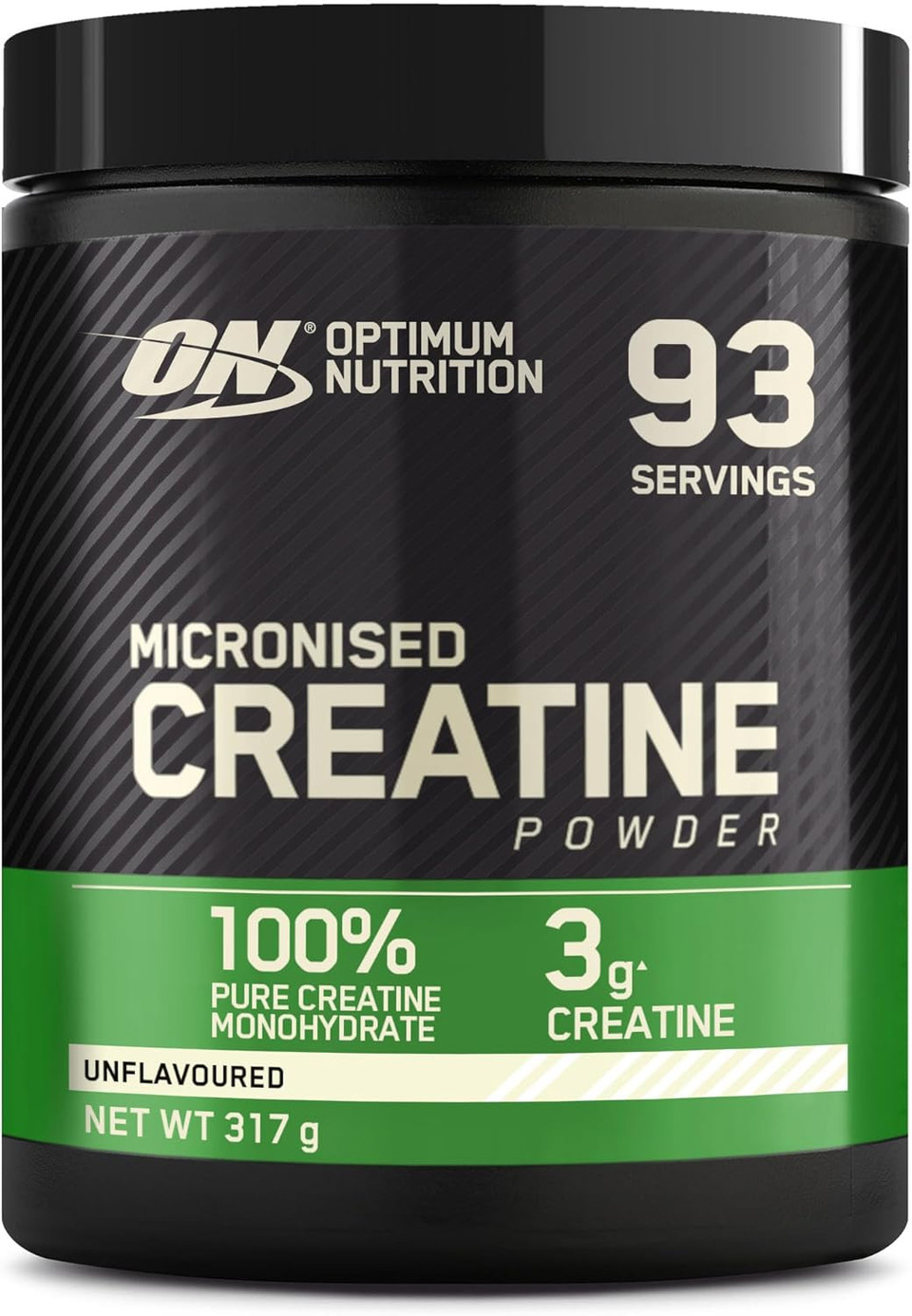 Optimum Nutrition Micronised Creatine Powder Flavoured, Fruit Punch  3 g creatine monohydrate per Serving, Muscle Fuel for high Intensity Training, 247.5 g, 55 Servings  Performance Support