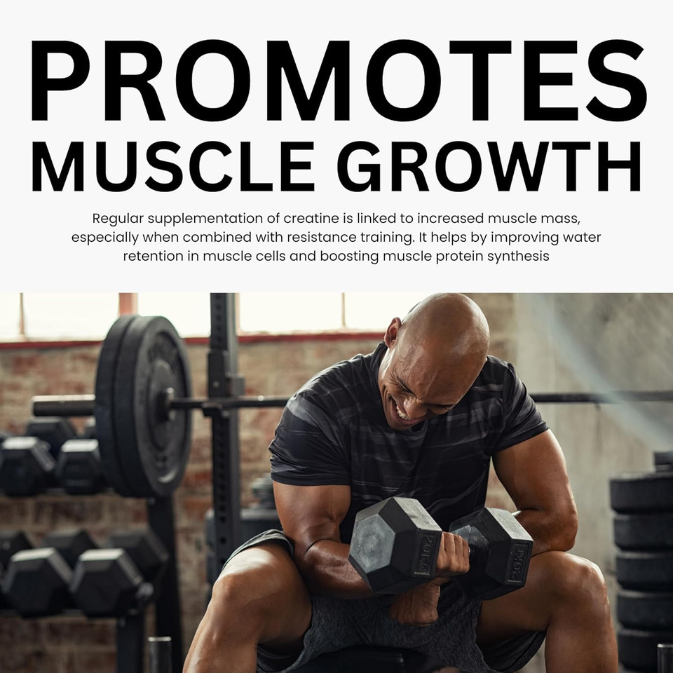 Medi-Evil Nutrition Creatine Monohydrate Powder 400g, Blue Bubblegum Flavour, Micronised for Easy Mixing, Improves Strength and Physical Performance