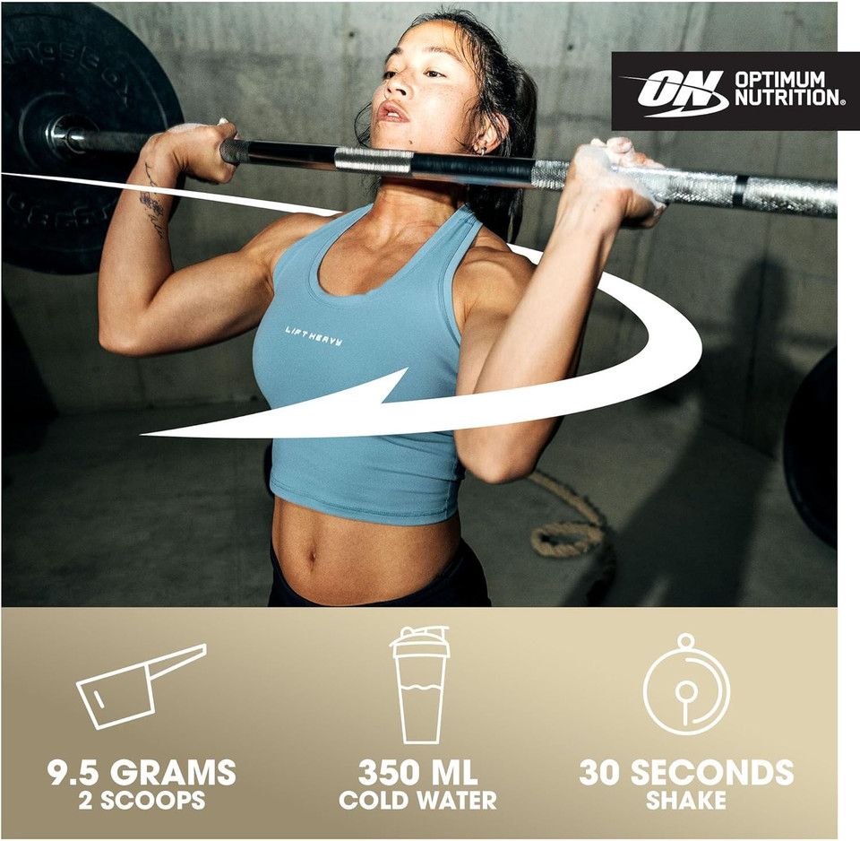 Optimum Nutrition Gold Standard BCAA Train + Sustain, Amino Acids Pre Workout Powder, Sports Drink with Vitamin C, Zinc, Magnesium and Electrolytes, Peach & Passionfruit Flavour, 28 Servings, 266 g