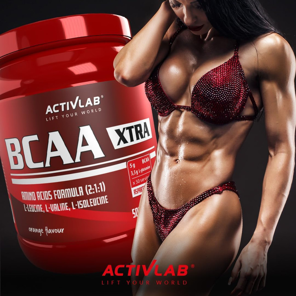 Activlab BCAA Xtra Instant 800 g (Lemon)  Amino Acids for Muscle Recovery, Endurance, and Performance  Gym, Bodybuilders and Fitness