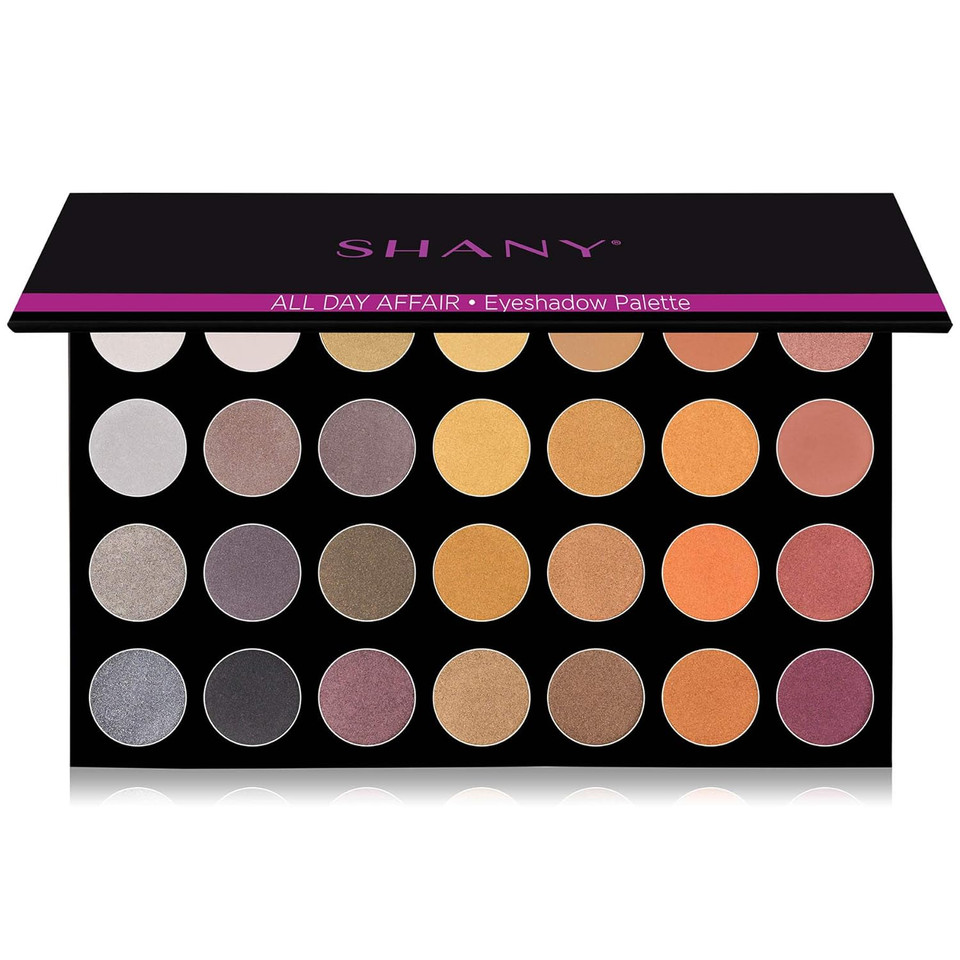 Shany The Masterpiece 28 Colors Eye Shadow Bronzer Palette - All Day Affairall Day Affair
