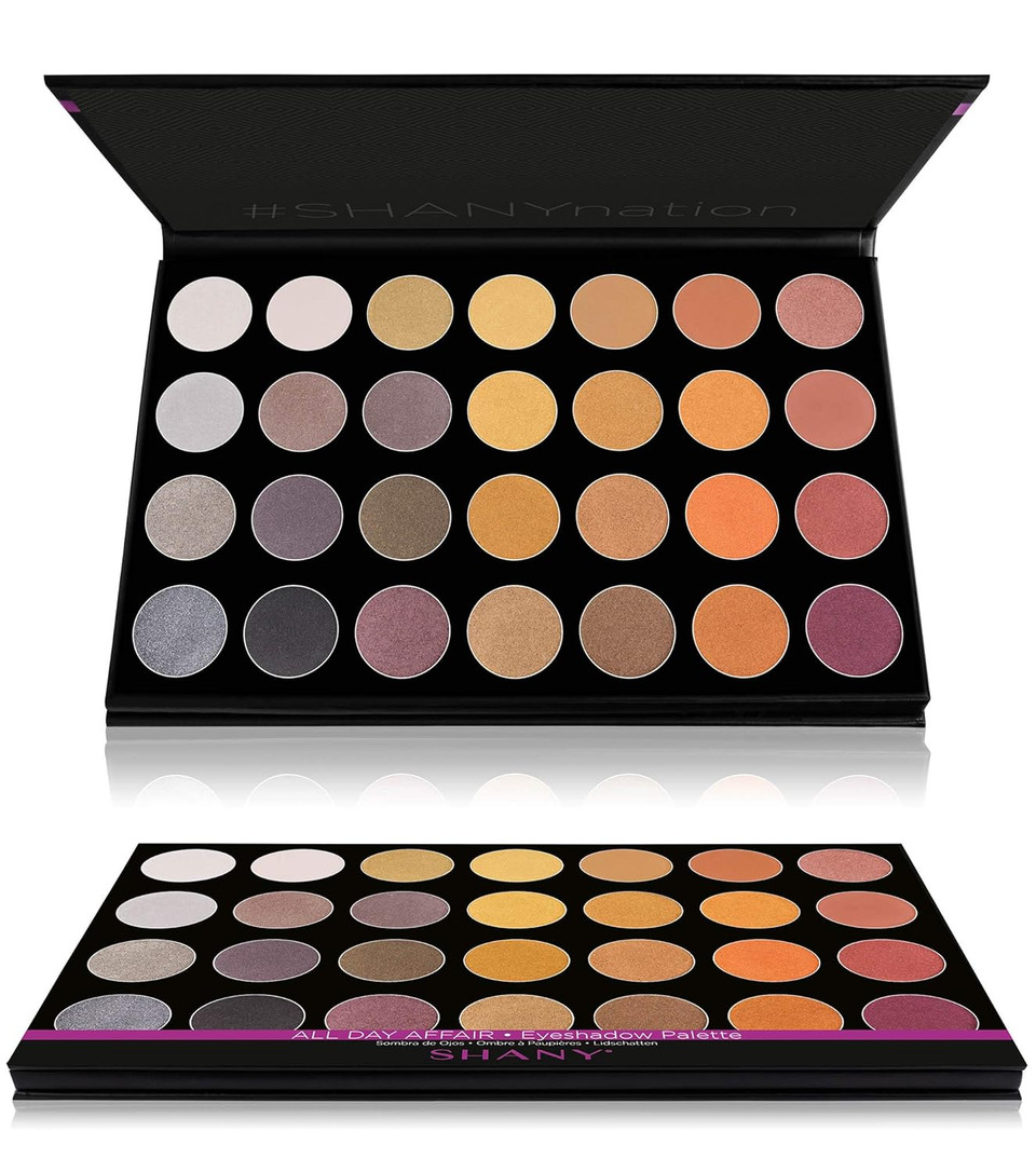 Shany The Masterpiece 28 Colors Eye Shadow Bronzer Palette - All Day Affairall Day Affair