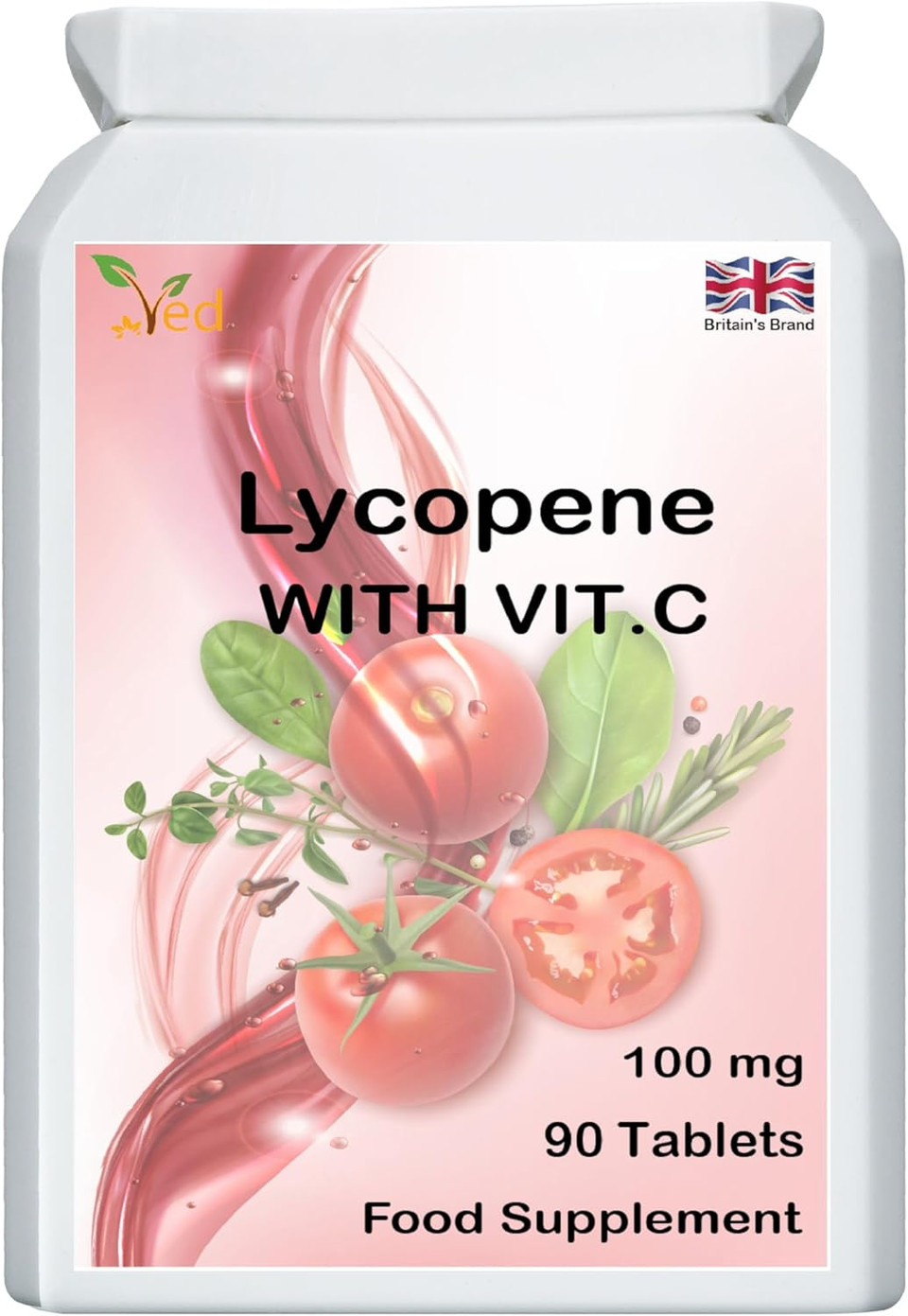 Ved Lycopene Supplement | Boost Immune System | Super Antioxidant | 100mg x 90 Tablets Ved Lycopene Supplement | Boost Immune System | Super Antioxidant | 100mg x 90 Tablets