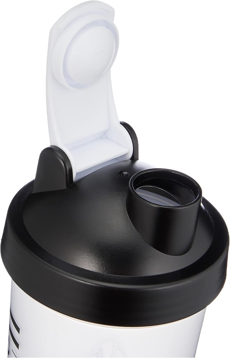 Warrior Protein Shaker Bottle, Includes Wire Mixball Blender  600ml  Perfect for Mixing Powdered Shakes, Clear, BPA Free, Dishwasher Safe