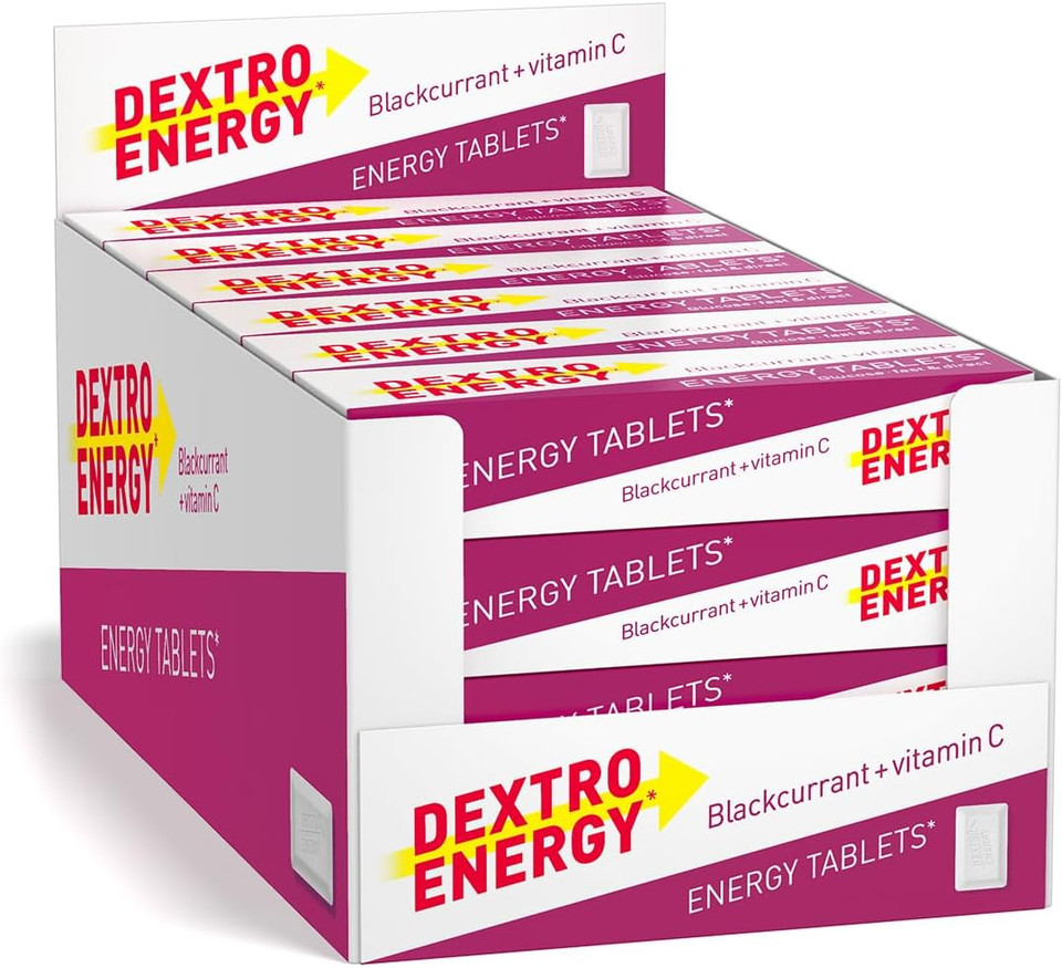 Dextro Blackcurrant Flavour Energy Tablets 2 x 14 per pack