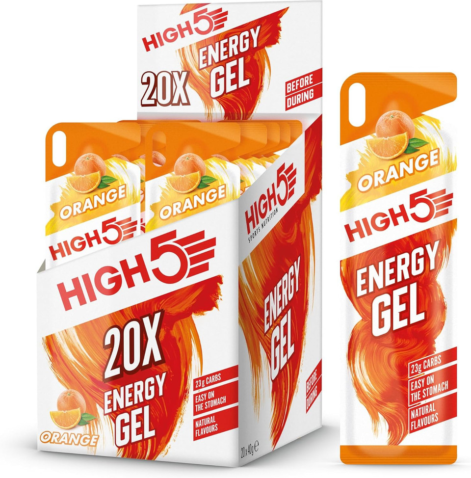 HIGH5 Energy Gel Pack - Running Gel for Quick Energy Release - Natural Fruit Juice & Caffeine-Free - On-the-Go Sports Nutrition for Runners, Cyclists & Endurance Training (Assorted Flavours, 8 x 40g) HIGH5 Energy Gel Pack - Running Gel for Quick Energy Release - Natural Fruit Juice & Caffeine-Free - On-the-Go Sports Nutrition for Runners, Cyclists & Endurance Training (Assorted Flavours, 8 x 40g)
