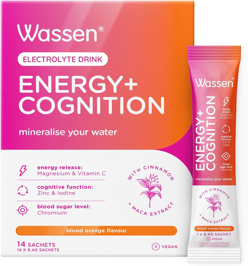 Wassen Hydrate + Replenish Electrolytes Sachets - 14 Sachets | Rehydration Sachets to Rehydrate & Replenish Lost Electrolytes | Spirulina Powder| Magnesium Sachets to Maintain Normal Energy Levels Wassen Hydrate + Replenish Electrolytes Sachets - 14 Sachets | Rehydration Sachets to Rehydrate & Replenish Lost Electrolytes | Spirulina Powder| Magnesium Sachets to Maintain Normal Energy Levels