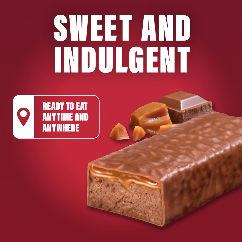 SlimFast Snack Bar, Low-Calorie Healthy Snacks For Adults, Chocolate & Protein Bars Alternative, Part of Balanced Diet, Weight Loss and Management Plan, Double Choc Flavour, Multipack, 30 x 26 g