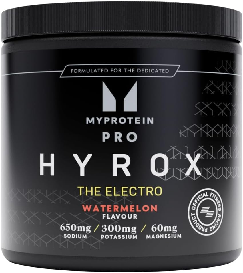 Myprotein PRO x HYROX The Electro | Advanced Electrolyte Orange Hydration Powder | 650mg Sodium & 300mg Potassium | Supports Hydration, Muscle Function & Recovery | Vegan-Friendly | 30 Servings