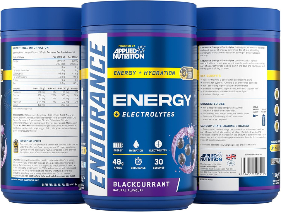Endurance Energy Powder (1.5kg - 30 Servings) (Orange Burst) Endurance Energy Powder (1.5kg - 30 Servings) (Orange Burst)