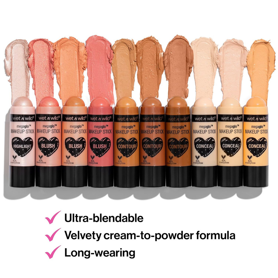 Wet N Wild Megaglo Makeup Stick Conceal And Contour Brown Call Me Maple,1.4 Ounce (Pack Of 1),805