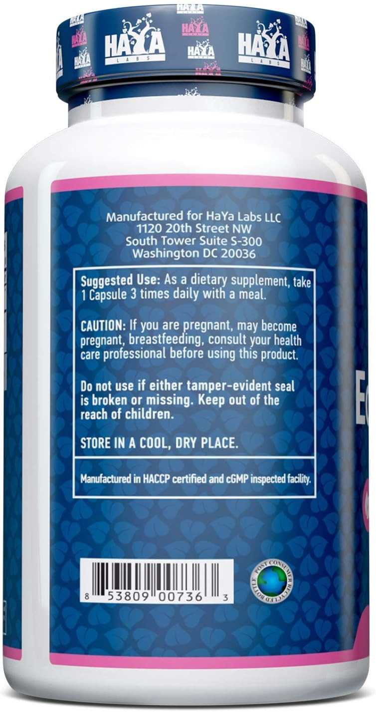 HAYA LABS Ecdysterone 250mg 100 Capsules