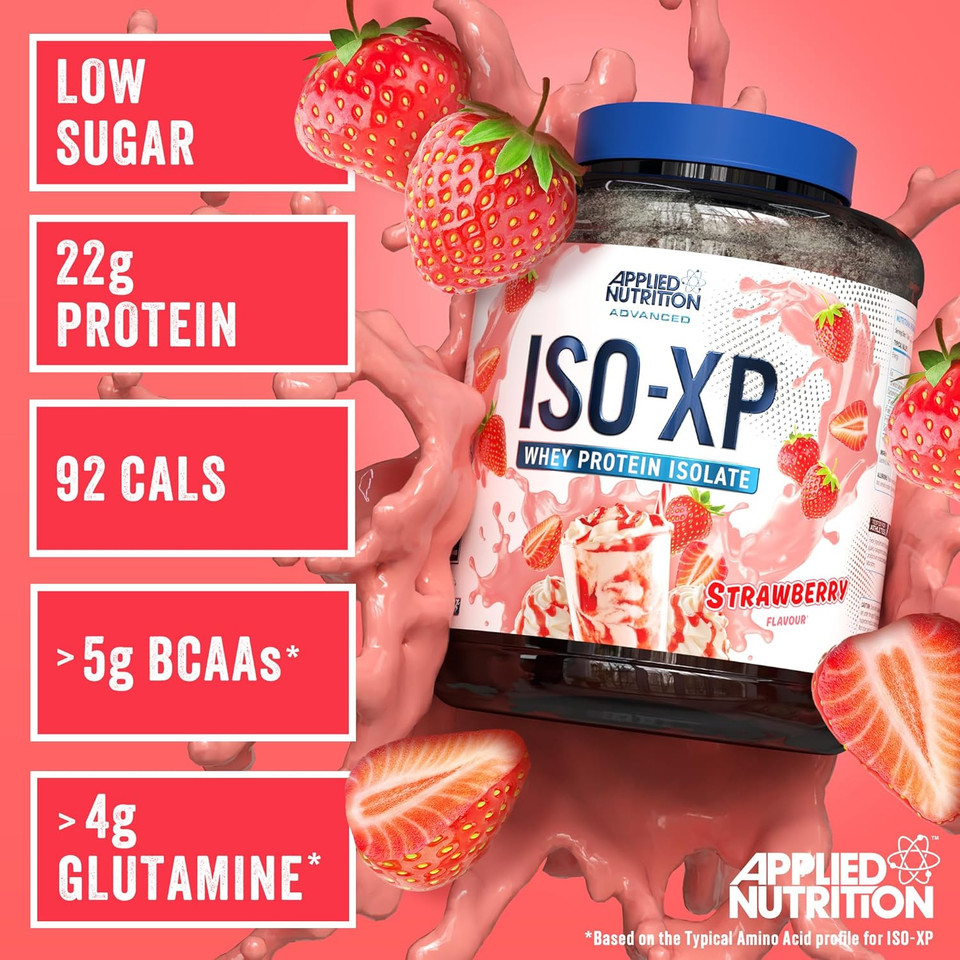 Applied Nutrition ISO XP Whey Isolate - Whey Protein Isolate Powder, ISO-XP Funky Yummy Flavours (1kg - 40 Servings) (Choco Bueno)